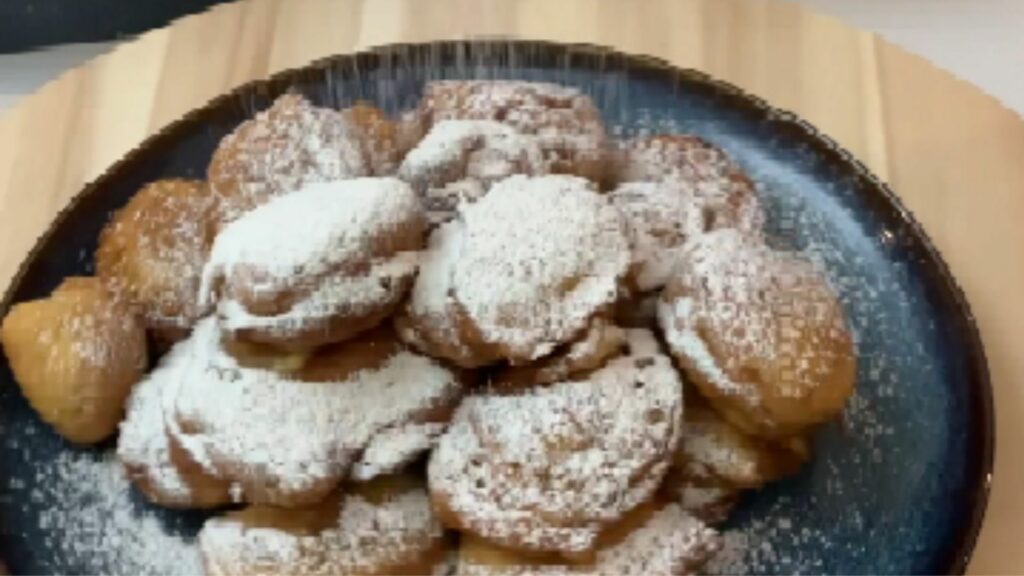 Frittelle di banana veloci .