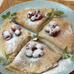 Crêpes dolci di avena